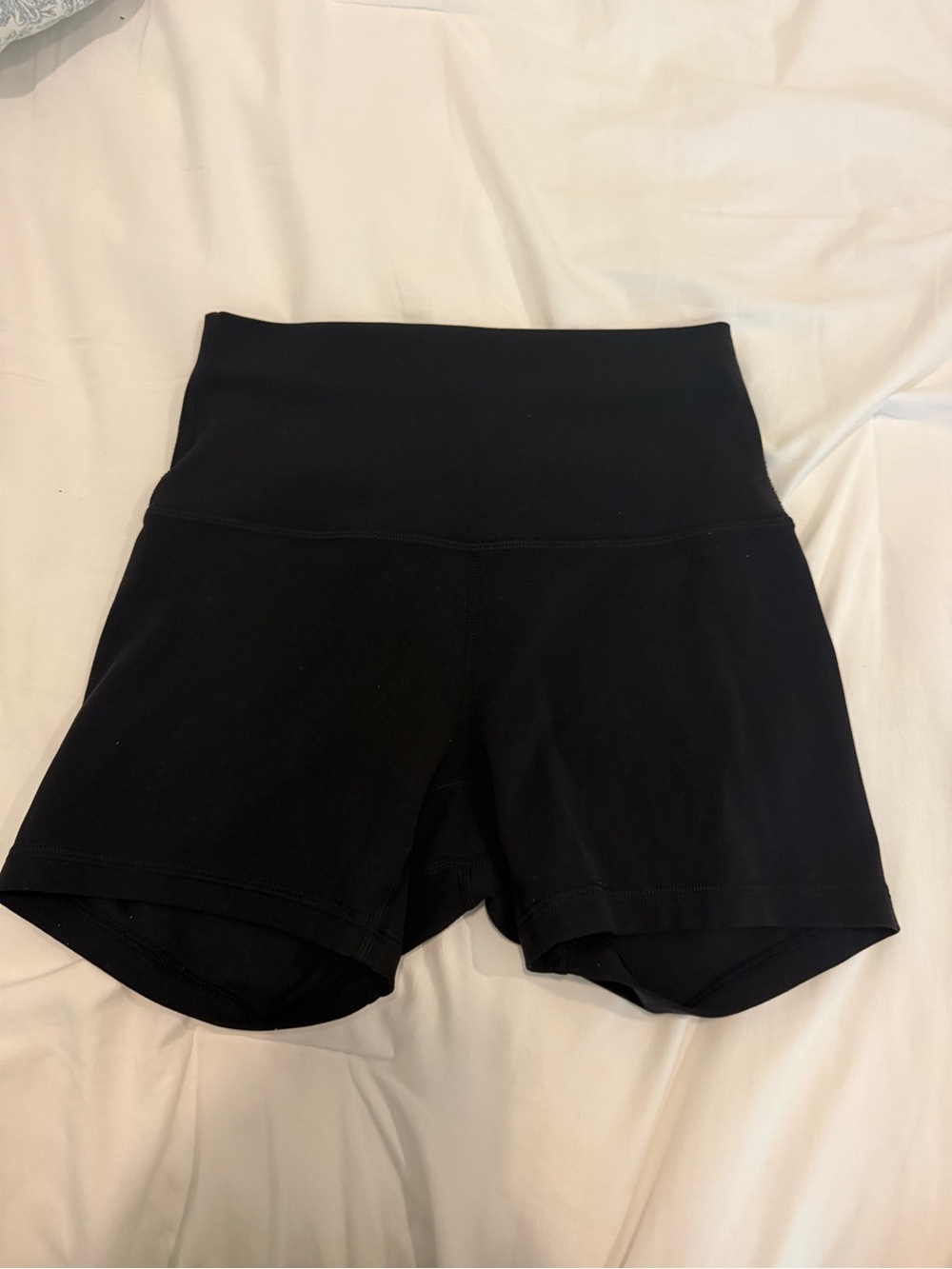 lululemon athletica High-Waist Black Workout Shorts